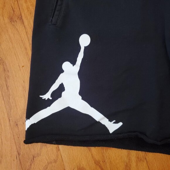Nike Air Jordan Jumpman  French Terry Mens Shorts Size XL DM1359-010 - Picture 3 of 8